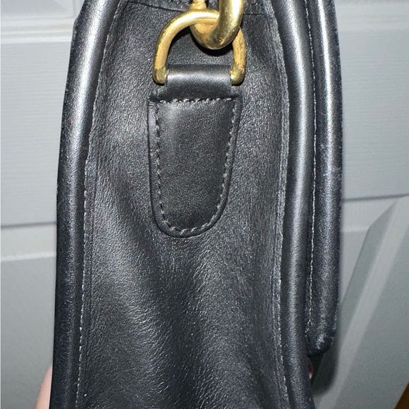 Vintage Coach Court Bag 9870 Black - Picture 6 of 8